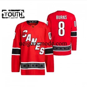 Kinder Carolina Hurricanes Eishockey Trikot Brent Burns 8 Adidas 2022-2023 Reverse Retro Rot Authentic